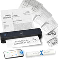 Inkless Portable Printer for Travel, Wireless Thermal Printer Support 8.5 x 11 by PRT