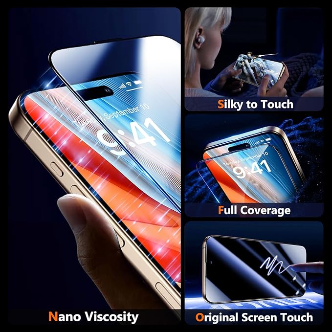 UniqueMe for iPhone 16 Pro Screen Protector - Image 7