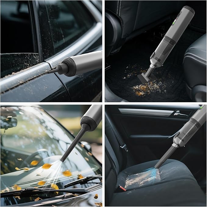 Cordless Car Vacuum Cleaner, 22000PA High Power Portable Handheld Car Vacuum & - Image 7