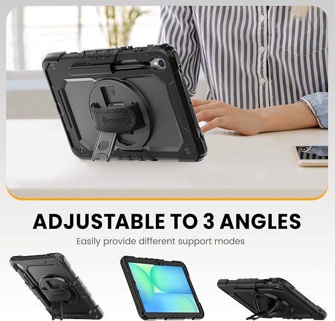 Timecity Case for Samsung Galaxy Tab S10 FE/ S9 FE 5G 10.9 Inch/ S9 11 Inch - Image 4