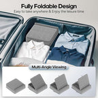 KDD Tablet Pillow Stand with Storage, Foldable Ipad Holder - Image 5