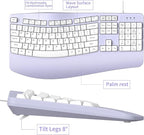 RECCAZR Ergonomic Keyboard Wired - Image 7