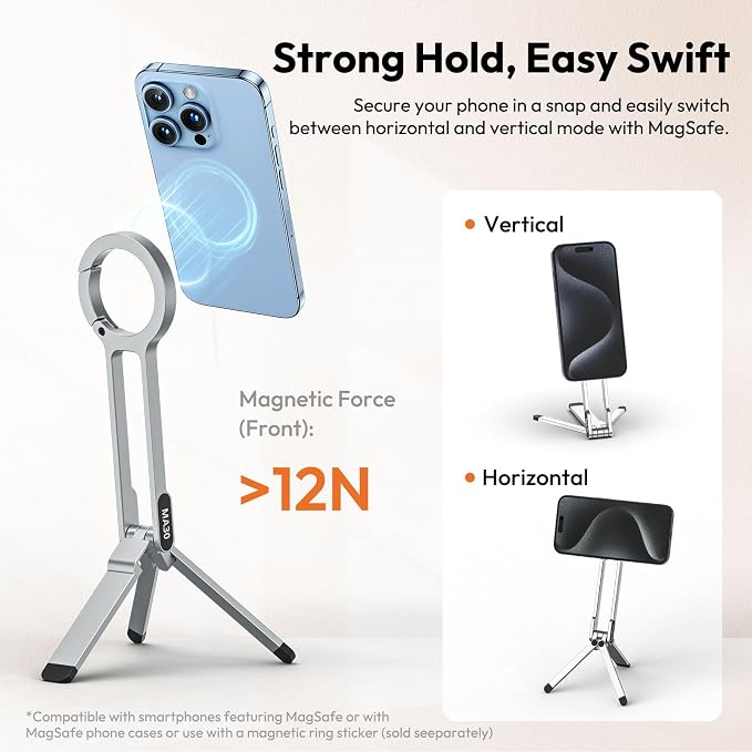 ULANZI MA30 Magnetic Phone Tripod Stand - Image 2
