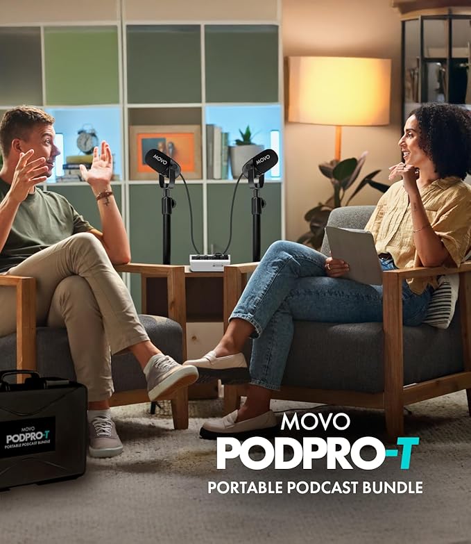 Movo Portable Podcast Equipment Bundle - Image 2