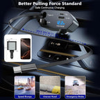 66W Retractable Car Charger, CarCharger Fast Charging 4 in 1 Car Phone Charger - Image 6