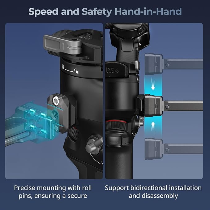 SMALLRIG HawkLock Quick Release Adjustable Camera Monitor Mount, NATO Rail and - Image 5