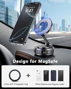 Vacuum Magnetic Car Phone Holder - Image 6