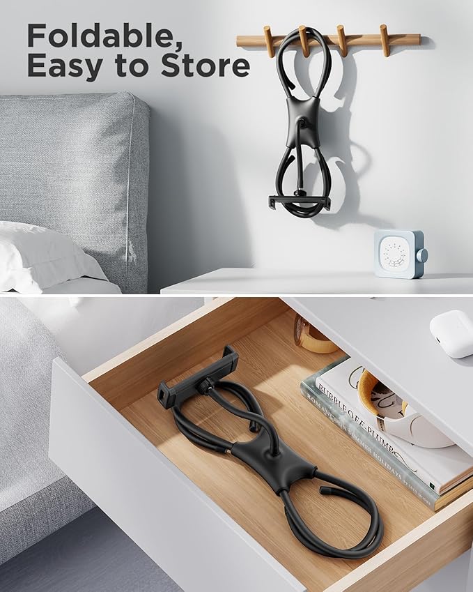 SAIJI iPad Stand, Adjustable Ergonomic Tablet Holder - Image 6