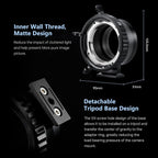 VILTROX PL-Z Lens Adapter, Lens Converter Ring Camera Lens Mount Adapter Ring - Image 6