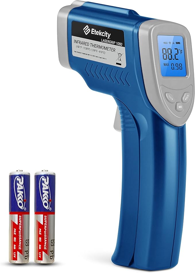 Etekcity Infrared Thermometer 1080, Heat Temperature Temp Gun by Etekcity