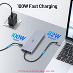 USB C Docking Station 4 Monitors, 13 in 1 Laptop Docking Station 3 Monitors - Image 7