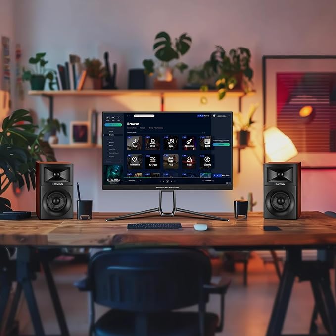 SW203 4.0 Computer Speakers - 60W 4-Way DSP Control 3D Immersive Sound - 3" - Image 7