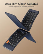 ProtoArc Ergonomic Foldable Keyboard, XK03 Split Folding Travel Bluetooth - Image 3