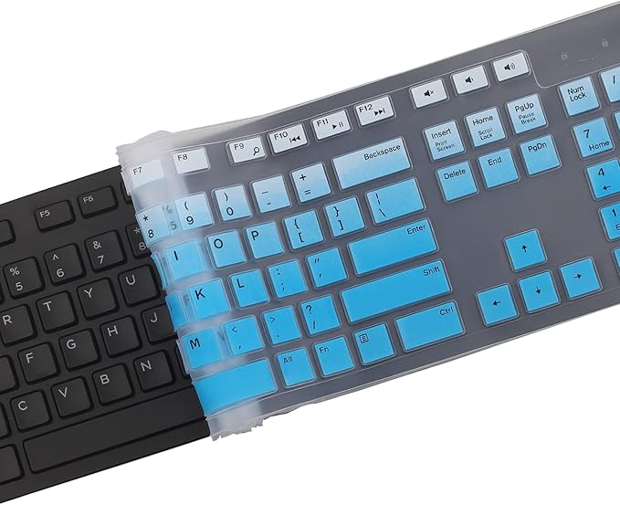 Keyboard Cover Skin for Dell KM636 KB216 KB216t KB216d KB216p Wired & Wireless - Image 6