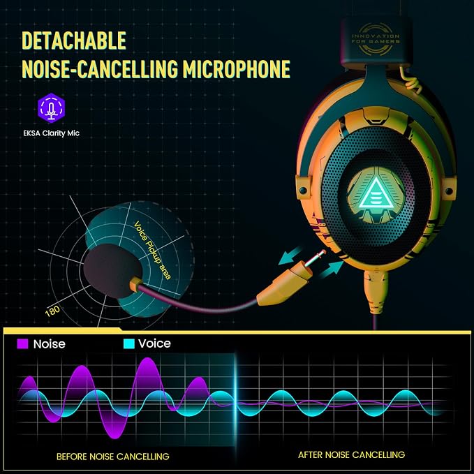 EKSA USB Gaming Headset for PC - Image 5