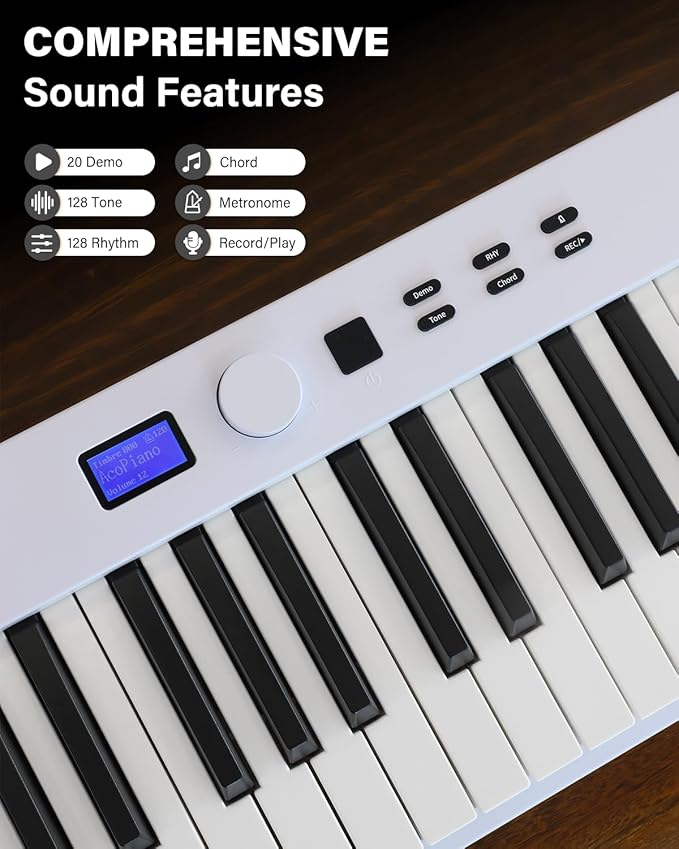 AiJoy 88 Key Beginner Piano Keyboard - Image 2
