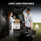 600W Solar Generator 599.4Wh Portable Power Station, 162000mAh Battery w/ - Image 7