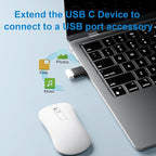 USB to USB C Adapter 10 Pack, USBC to USB Adapter, USB Type C Male Female - Image 2