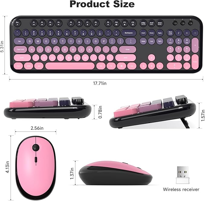 Wireless Keyboard Mouse Combo - Image 8