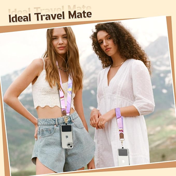 TiMOVO Phone Lanyard Crossbody Wrist Strap, Adjustable Anti-Theft Strap - Image 9