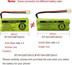 BT18433/BT28433 2.4V 550mAh Ni-Mh BT184342/BT284342 Cordless Phone Battery - Image 5