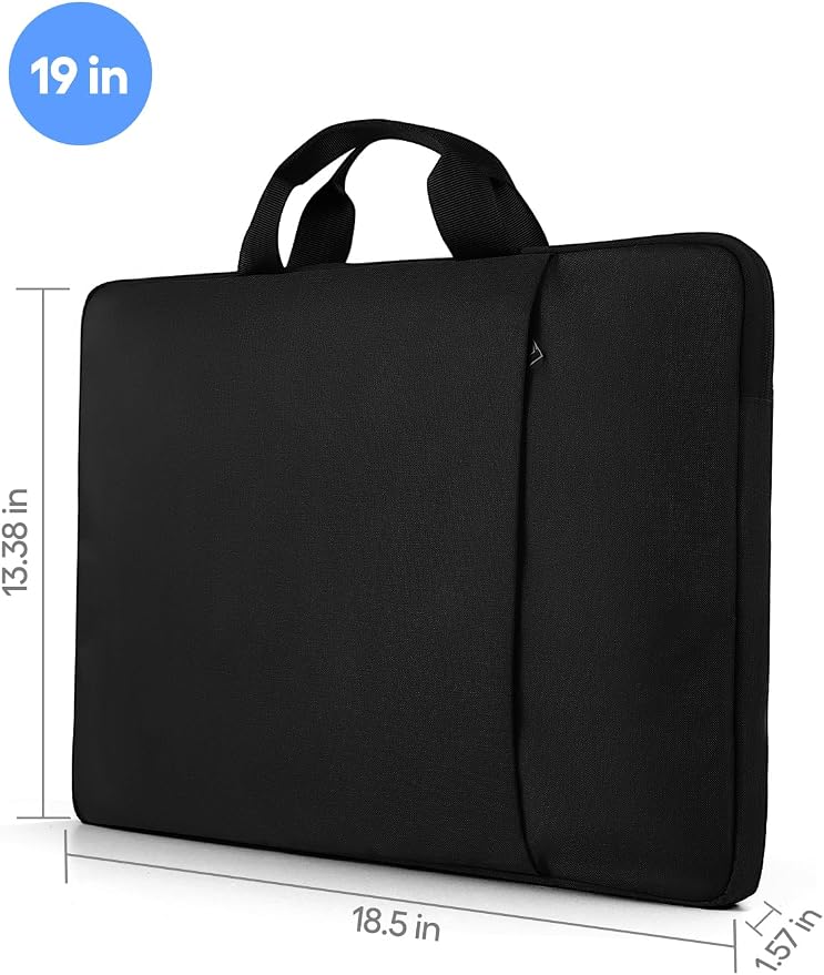 EVICIV Laptop Sleeve Case 19 inch, 360° Protective Handbags Portable Computer - Image 2
