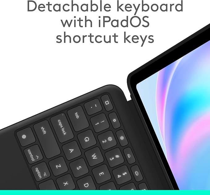Logitech Combo Touch iPad Air 13-inch Keyboard Case - Image 3