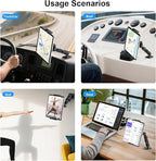 PLDHPRO Tablet Mount for Truck, Heavy Duty Drill Base Tablet Holder for Car - Image 6