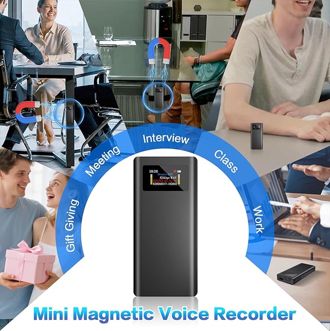 32GB Magnetic Voice Recorder - Image 7