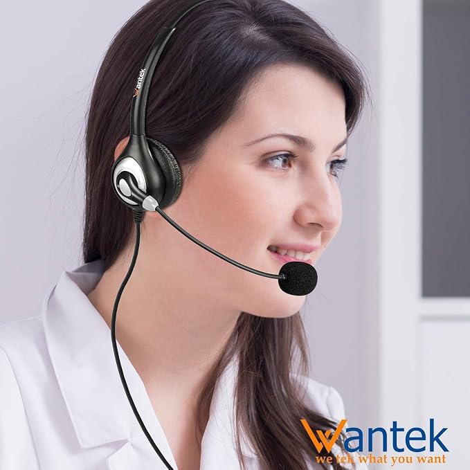 USB Headset with Microphone Noise Cancelling & Audio Controls, Computer - Image 6