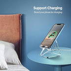 CreaDream Acrylic Cell Phone Stand, 5mm Thicker Clear Cell Phone Holder - Image 3