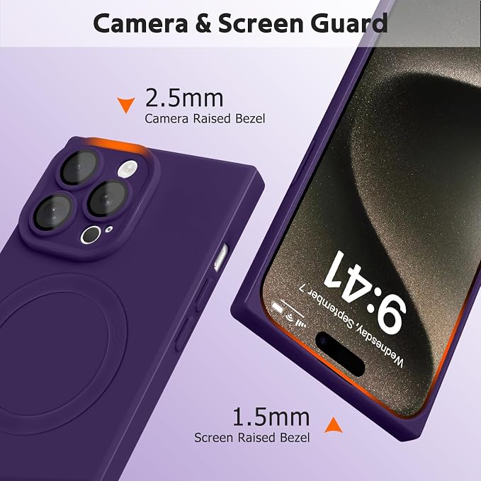 Designed for iPhone 15 Pro Max Case Compatible - Image 6