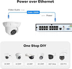 ONWOTE 16 Channel NVR PoE Security Camera System, 12MP 4K 16CH Commercial NVR - Image 5
