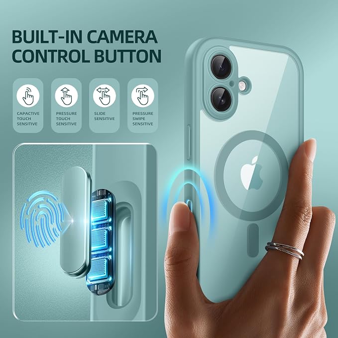 BERFY Magnetic for iPhone 16 Case, Compatible - Image 3