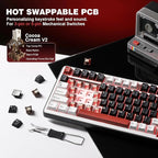 YUNZII B75 PRO Wireless Mechanical Keyboard, 75% Layout - Image 5