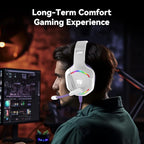 Gaming Headset with Microphone for Pc, Xbox One Series X/s, Stereo Wired Noise - Image 4