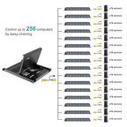 MT-VIKI Rack KVM Switch w/17'' LCD Monitor, 16 Port VGA KVM Switch - Image 4