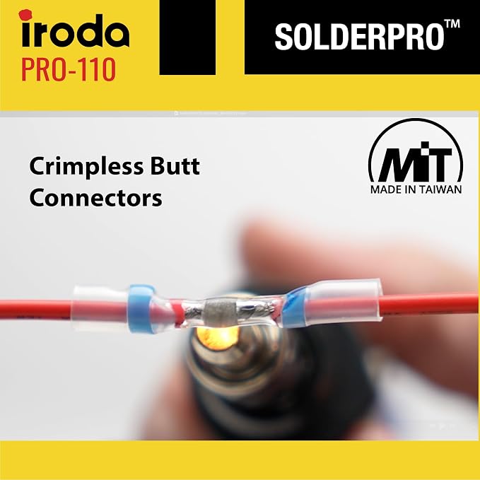 IRODA SolderPro 110 Cordless Butane Soldering Iron Kit, 115 MIns Run Time - Image 5