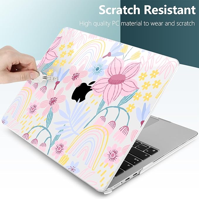 TWOLSKOO Compatible with M4 MacBook Air 15 inch Case 2025-2023 Released Model - Image 4