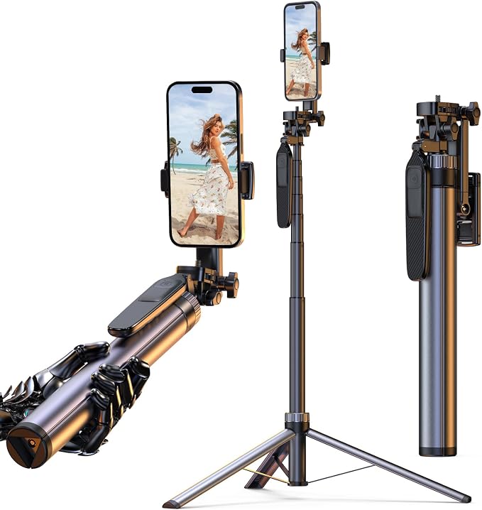 Tripod for iPhone, Selfie Stick for iPhone by ZZRSEVEN