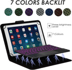 TouchPad Keyboard case for 9", 2-in-1 Bluetooth Wireless Keyboard - Image 3