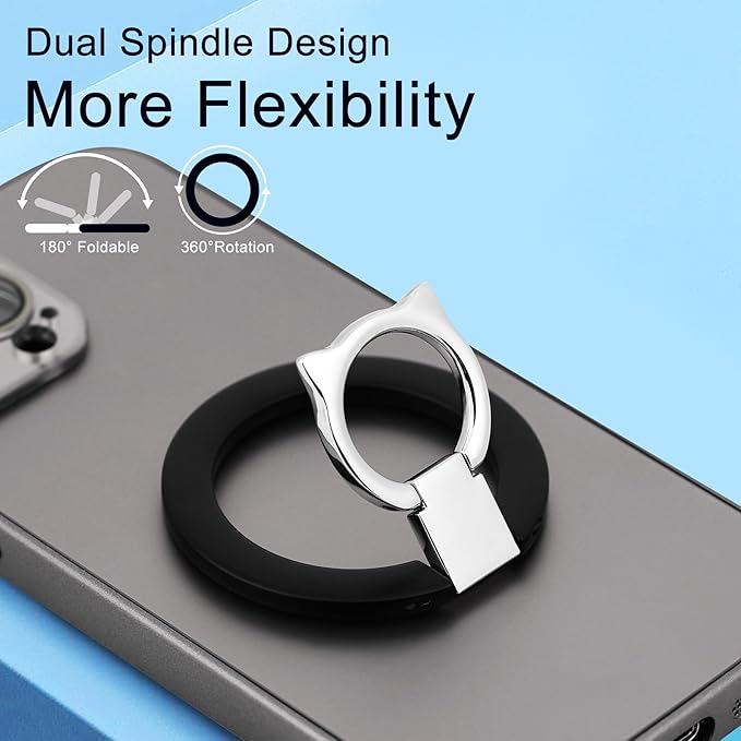 Magnetic Phone Grip for MagSafe, EI Sonador Magnet Phone Ring Holder, Compatible - Image 4