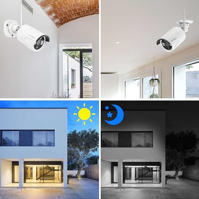 XMARTO Wireless Security Camera System 16CH Wi-Fi 6 16PC 3MP Wireless Security - Image 9