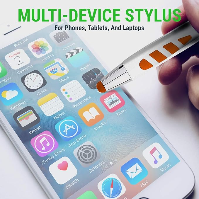 Stylus Pens - 2 in 1 Touch Screen & Writing Pen, Sensitive Stylus Tip - - Image 4