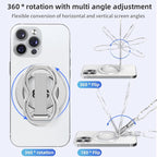 RESPECTED-BRO-Magnetic-Phone-Grip-Stand-with-Finger-Strap, 4-in-1 Magnetic Ring - Image 3