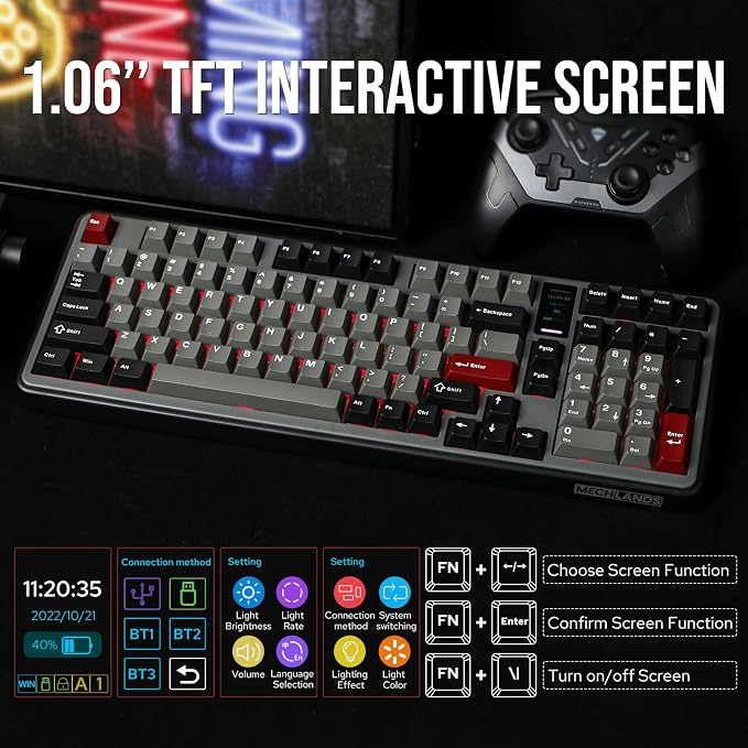 Vibe99 Wireless Gaming Keyboard - Image 4