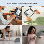 iPad 10th Generation Keyboard Case: Bluetooth Rechargeable Magic-Style Keyboard - Image 8