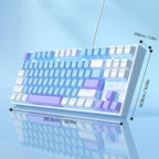 MageGee 75% Mechanical Gaming Keyboard, LED Blue Backlit, 87 Keys Compact TKL - Image 9