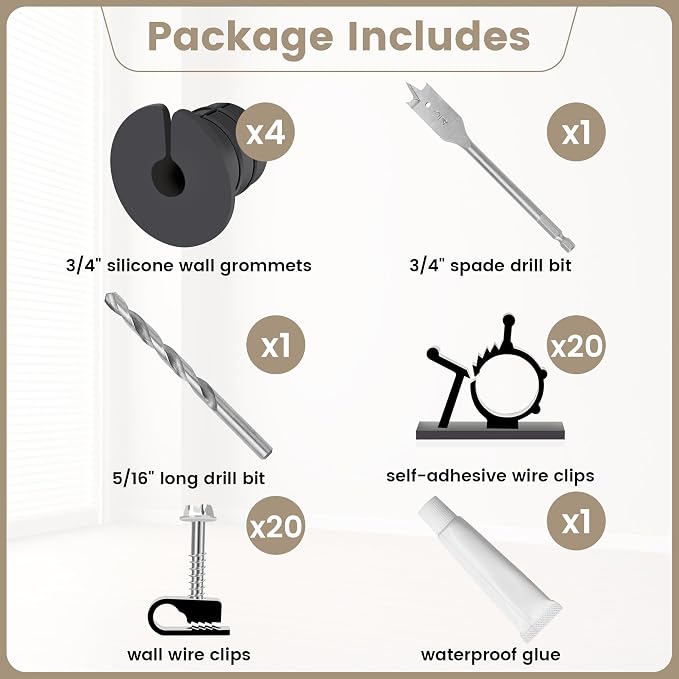 Starlink Cable Grommet Routing Kit - Image 2