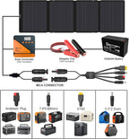 410W 42V ETFE Portable Solar Panel, IP68 Waterproof Foldable 24% High Efficiency - Image 5
